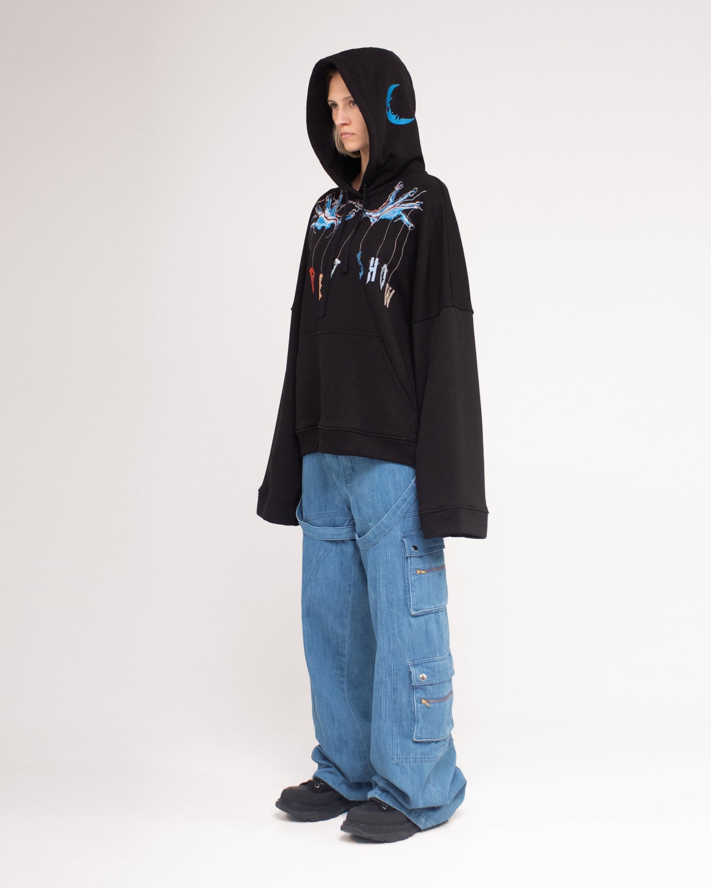 BLUE «PUPPET SHOW» HOODIE