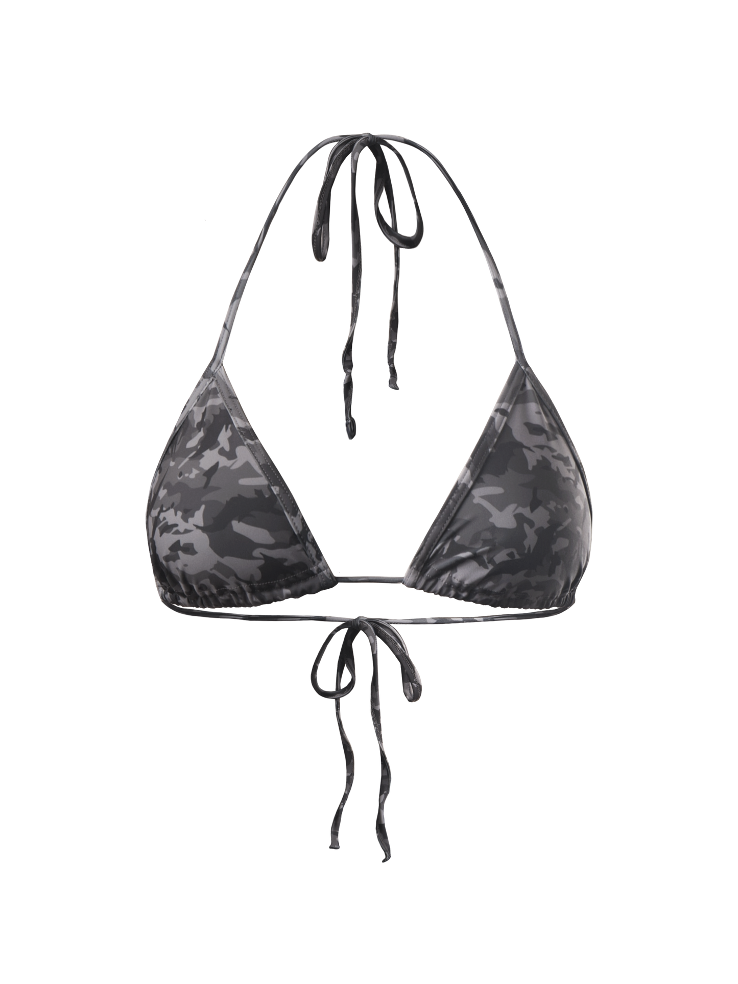 CAMO TRIANGLE BIKINI TOP