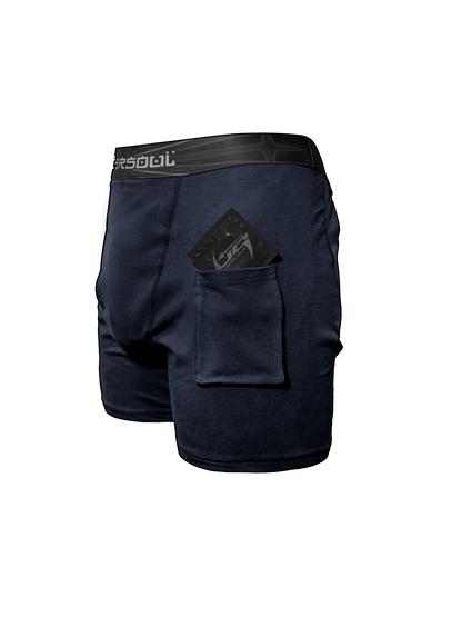 UNDERSOUL NAVY BLUE BOXER SHORTS