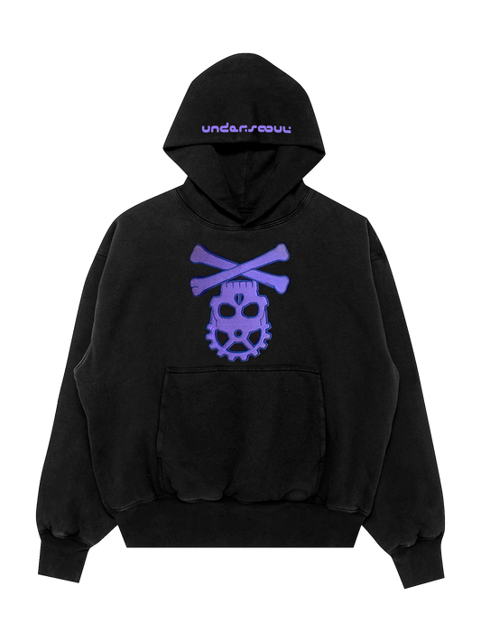 PURPLE «GÖTTA FIGHT» HOODIE