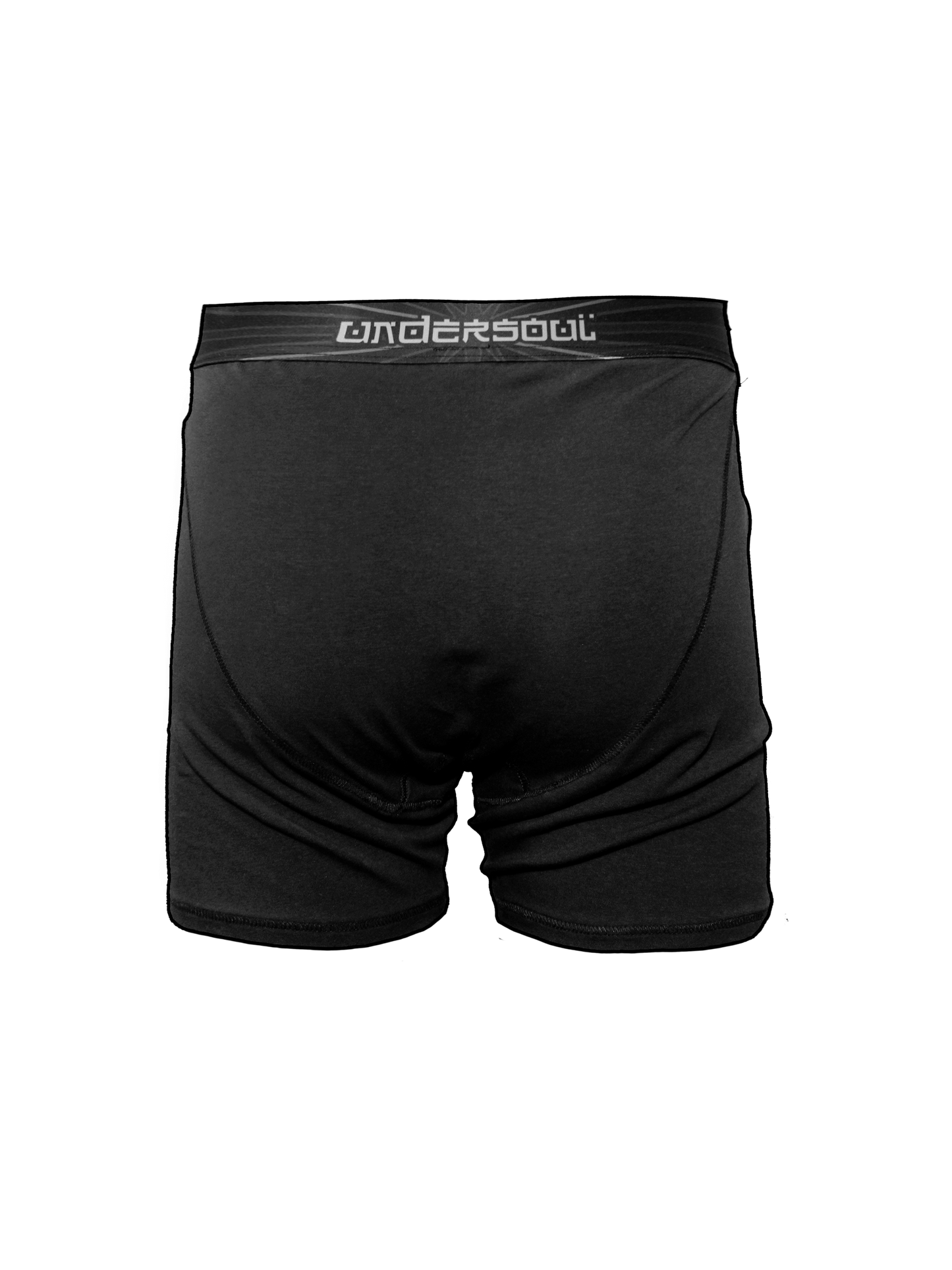 UNDERSOUL BLACK BOXER SHORTS